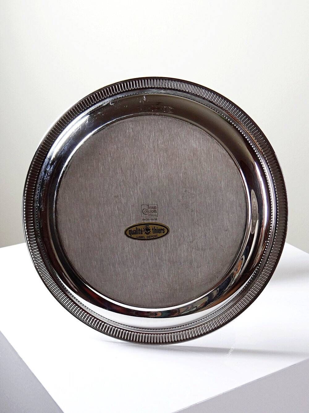 Silent servant display Jean Couzon Vintage stainless steel from the 60s-70s.