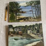 Oils on canvas Brittany