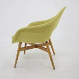 1960s Miroslav Navratil Shell Lounge Chair, Czechoslovakia