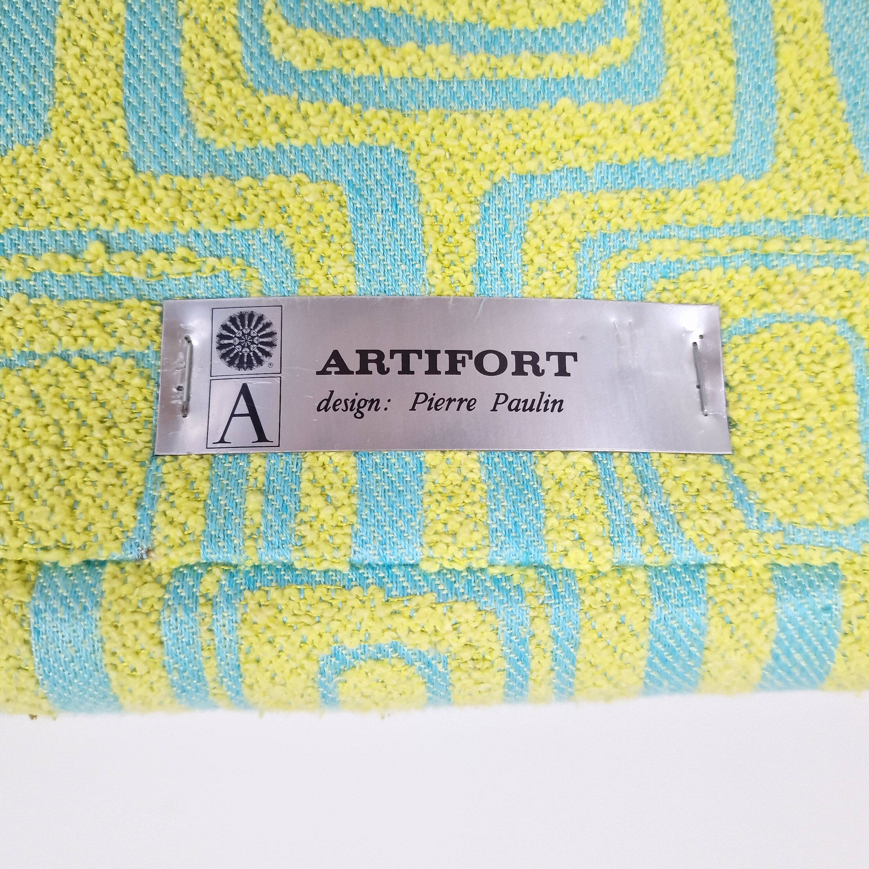 Mid-Century F555 Chair by Pierre Paulin for Artifort, 1980's