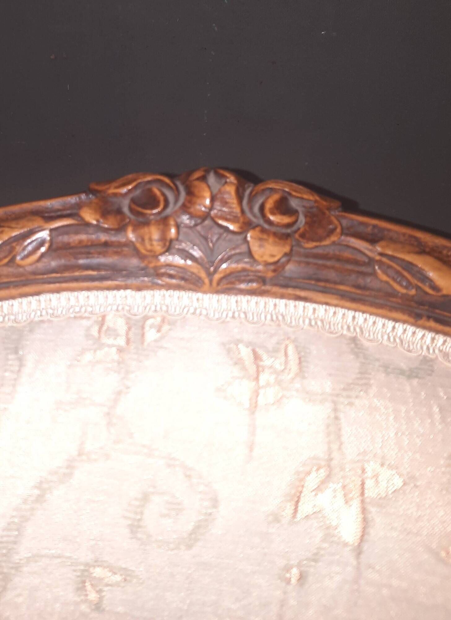 Pair of Louis XVI style armchairs