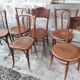 Lot de 6 chaises bistrot dépareillées