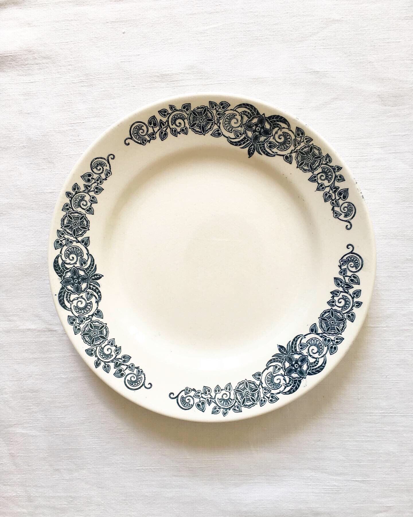 6 flat plates Terre de Fer Salins