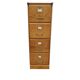 Oak filing cabinet from the 1960s