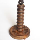 Dudouyt style wooden lamp base