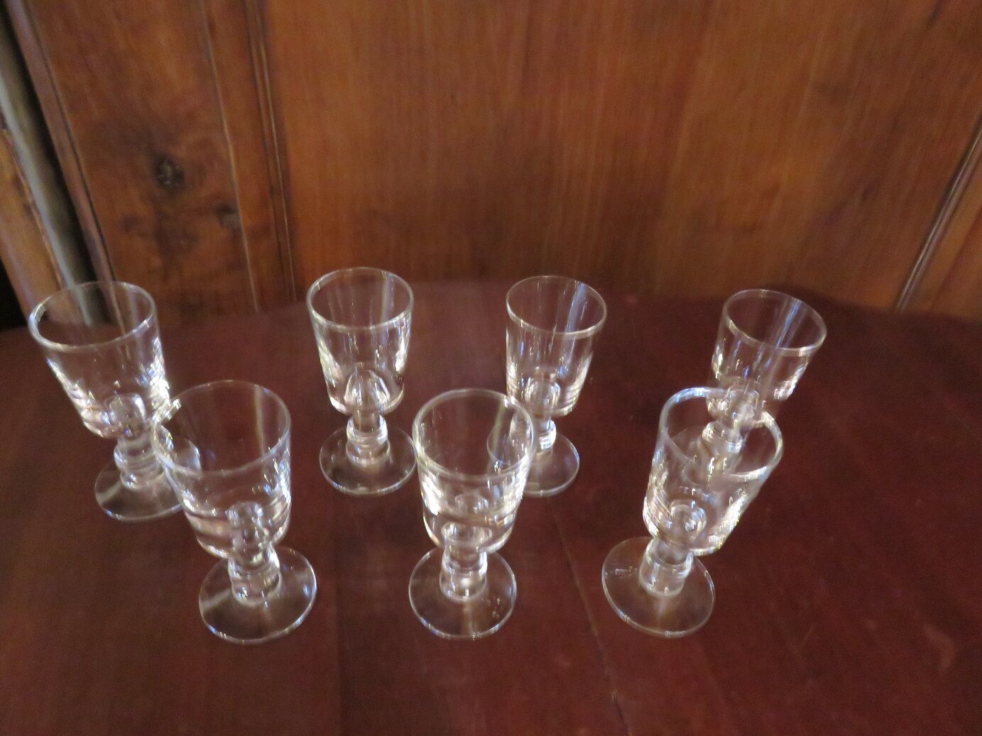 7 glasses has liquor XIX th