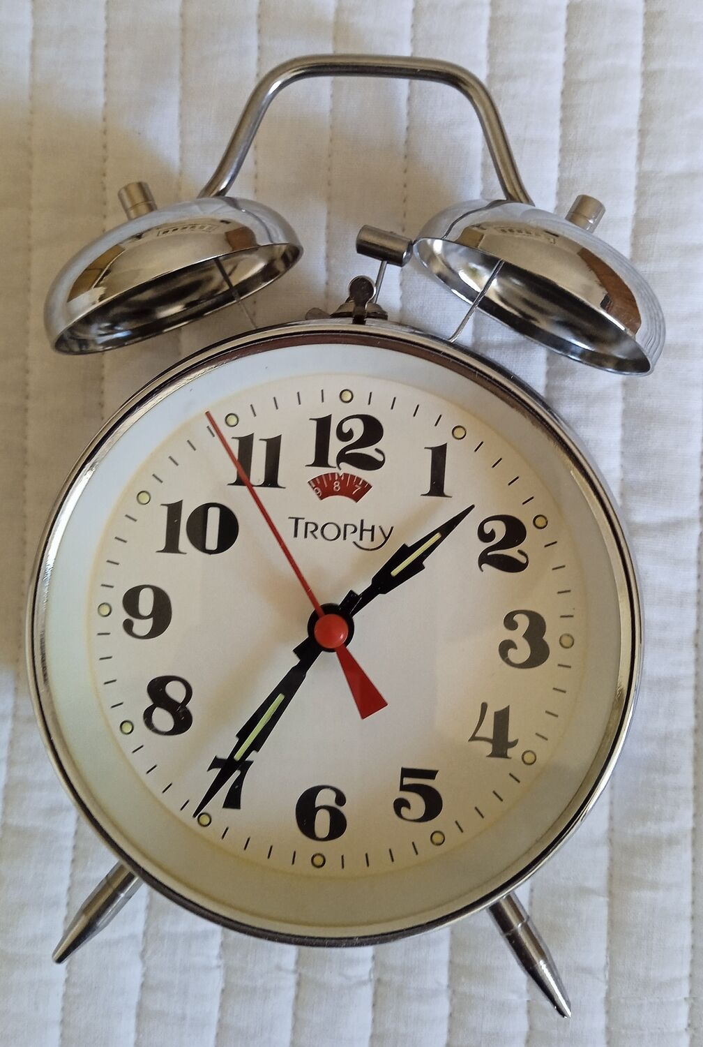 Vintage mechanical alarm clock
