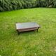 Table basse en bambou et rotin
