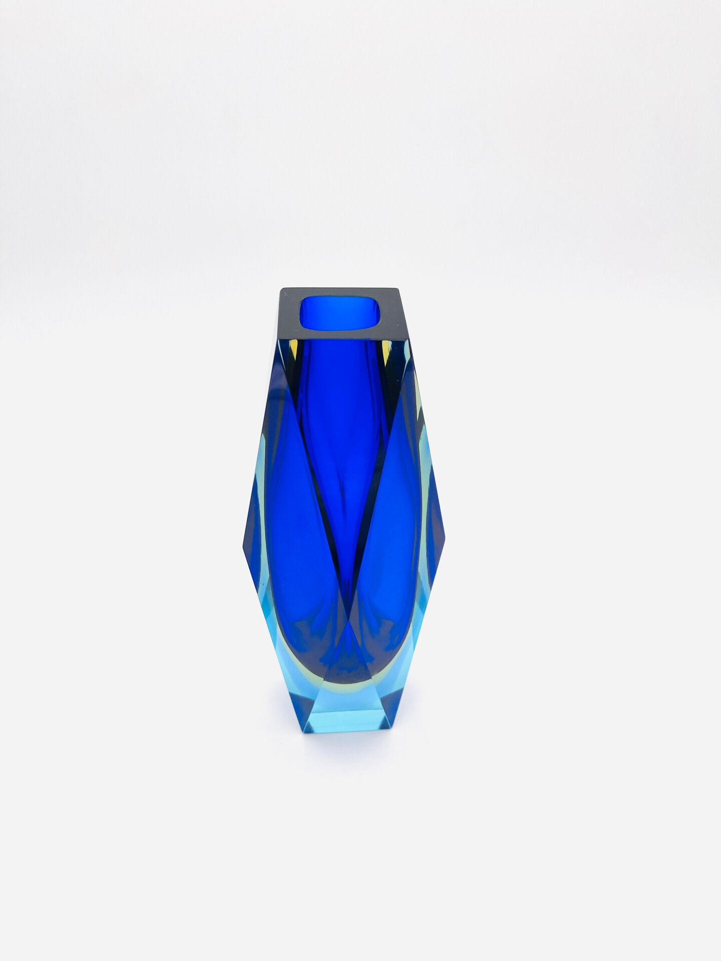 Vase Flavio pour Seguso - Sommerso - Murano, années 60