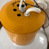 Vintage yellow Cubi Spot industrial pendant light