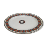 Vintage oval dish in English earthenware