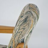 So80' patterned armchairs