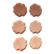 Lot de 6 assiettes Christian Dior – Modèle "Nénuphar"