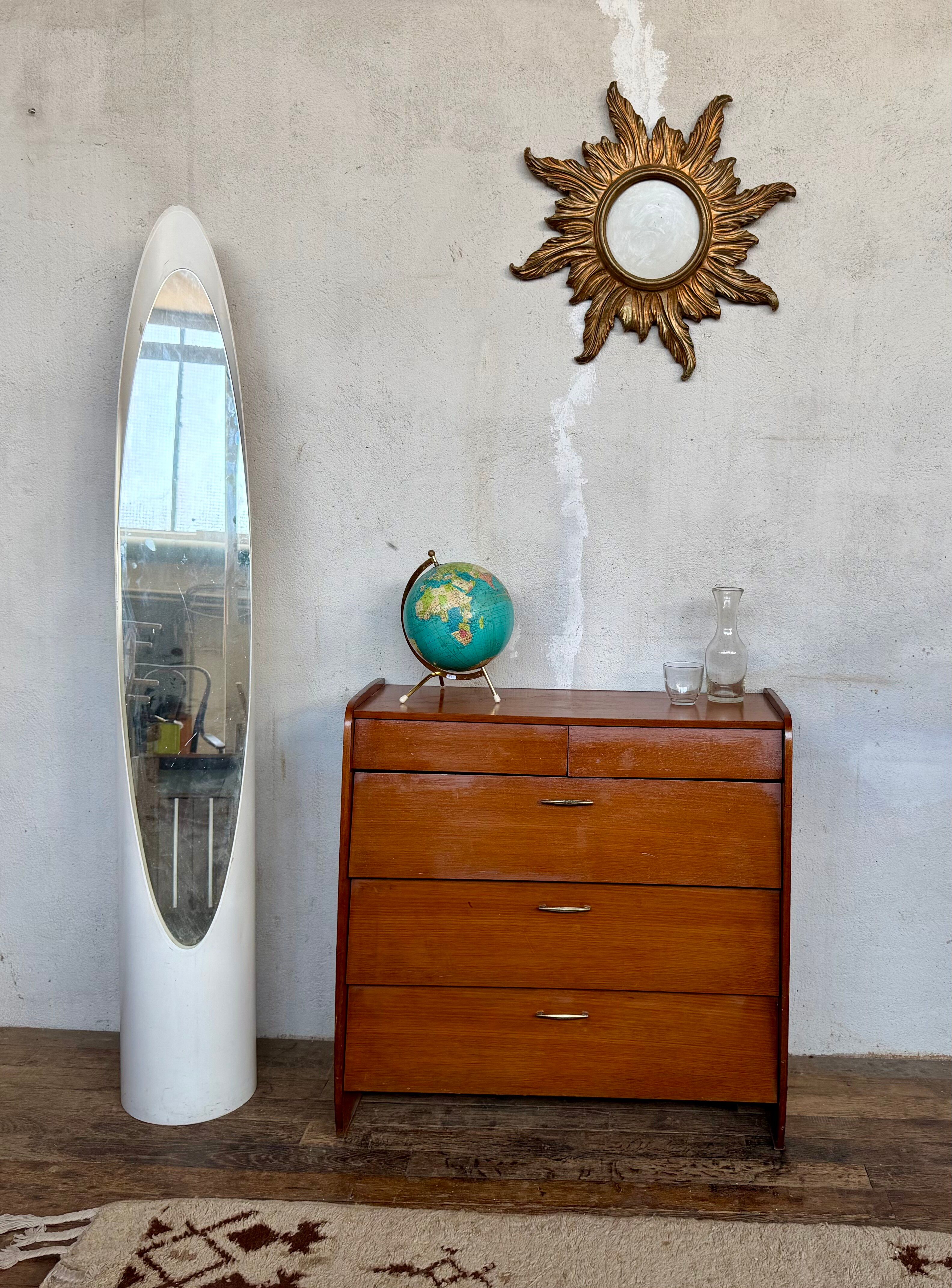 Vintage Scandinavian look shoe cabinet
