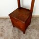 Antique oak shoeshine chair from the 40s/50s