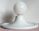 Italian wall light "light ball" in the style of Achille Castiglioni, around 1970.