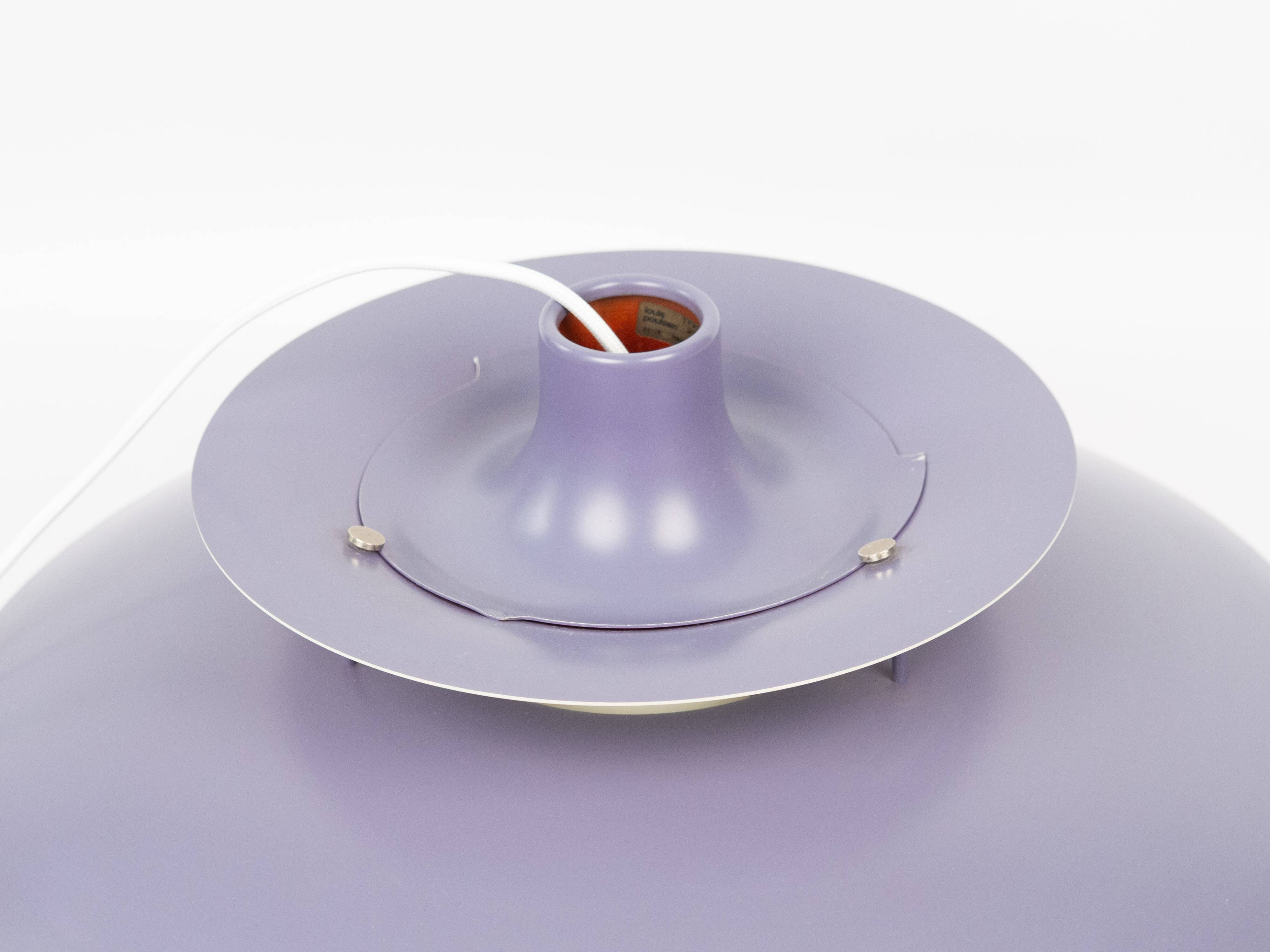 Rare indigo PH 5 pendant lamp by Poul Henningsen, Louis Poulsen, 1958