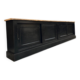 Large workshop cabinet with sliding doors