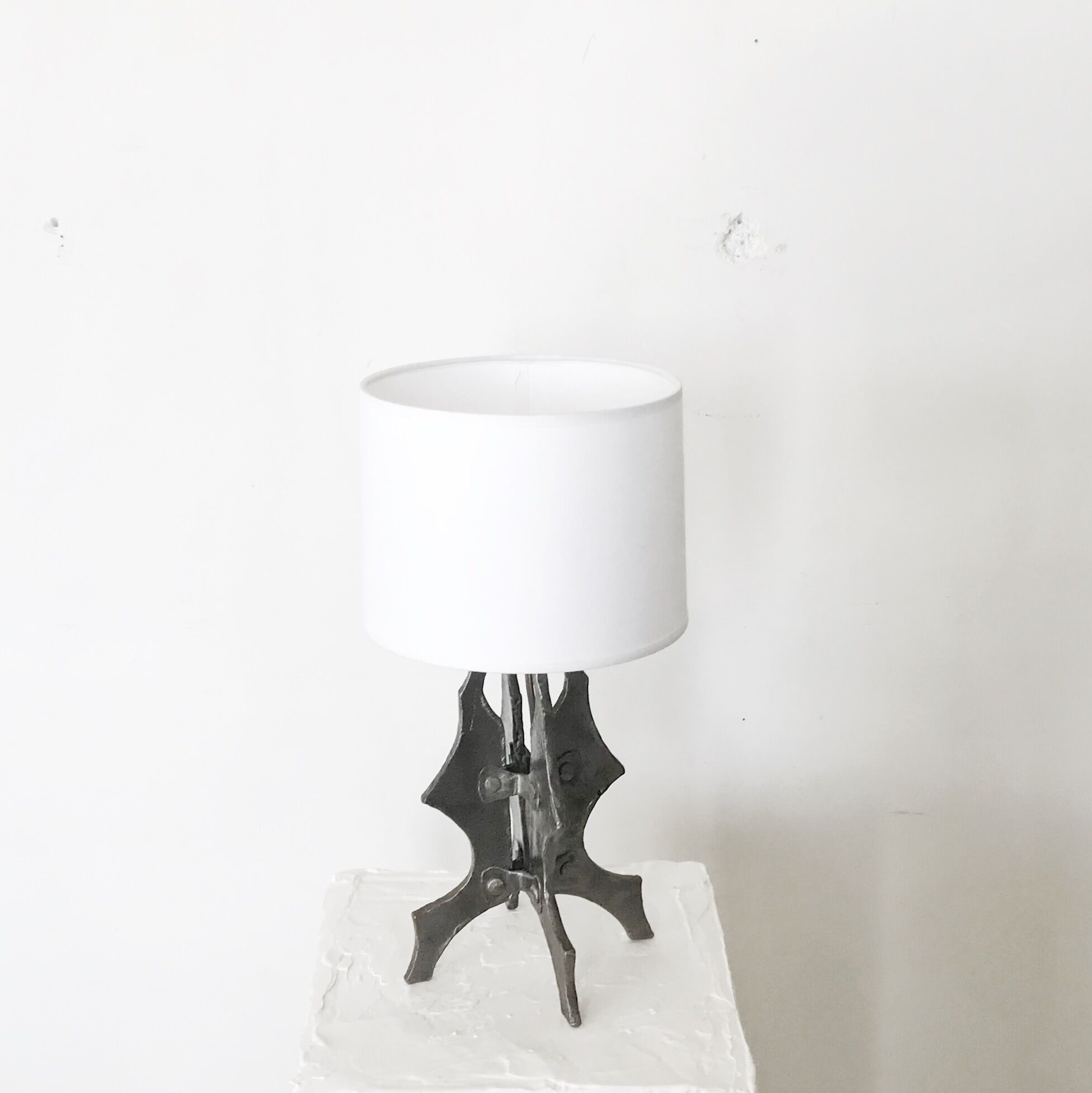 Brutalist Sculptral lamp, 1960s. France