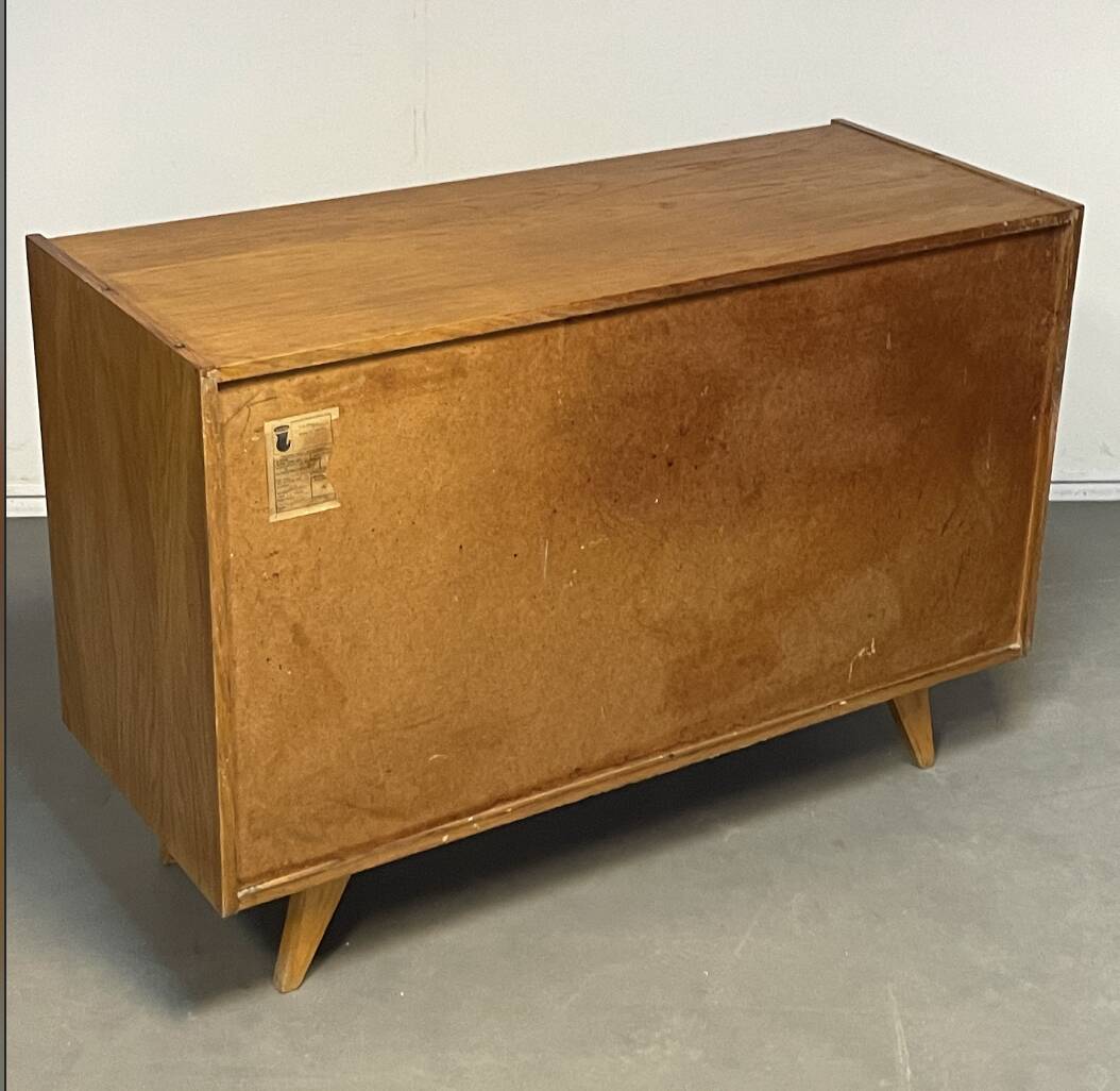 Wooden chest of drawers by Jiri Jiroutek, model U-453, circa 1960