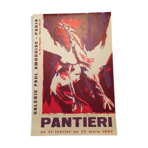 Affiche expo Pantieri 1962