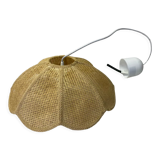 Vintage rattan pendant lamp