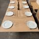 Monastery table with extensions