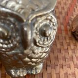 2 brass owls