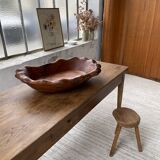 Plat en bois XL racine de thuya