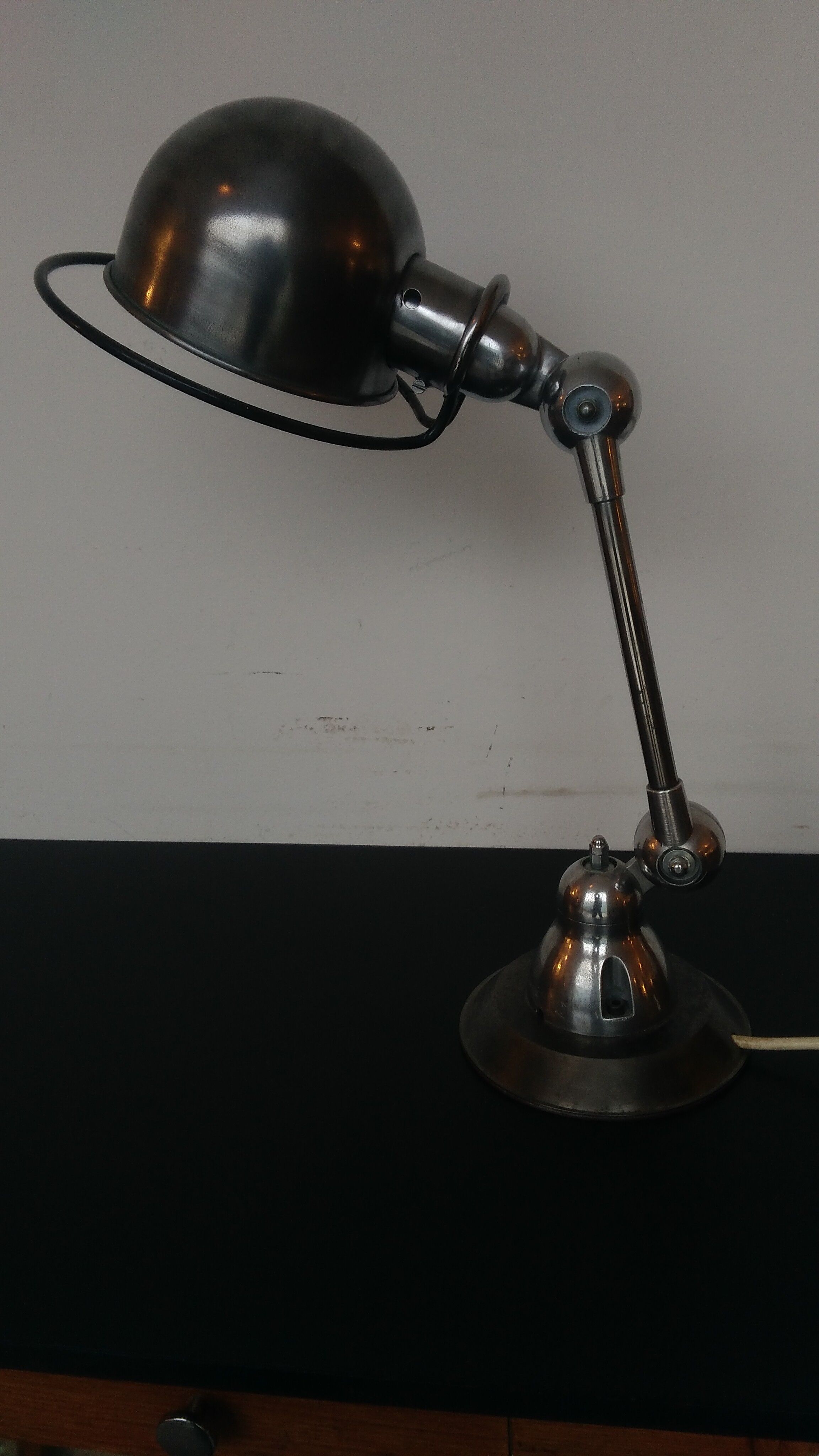 Lamp Jieldé circa 1950, arm 25 cm