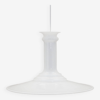Lampe à suspension, design danois, années 1970, designer : Sidse Werner, production : Holmegaard