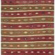 Turkish Handmade Vintage Anatolian Kilim 167 cm x 293 cm