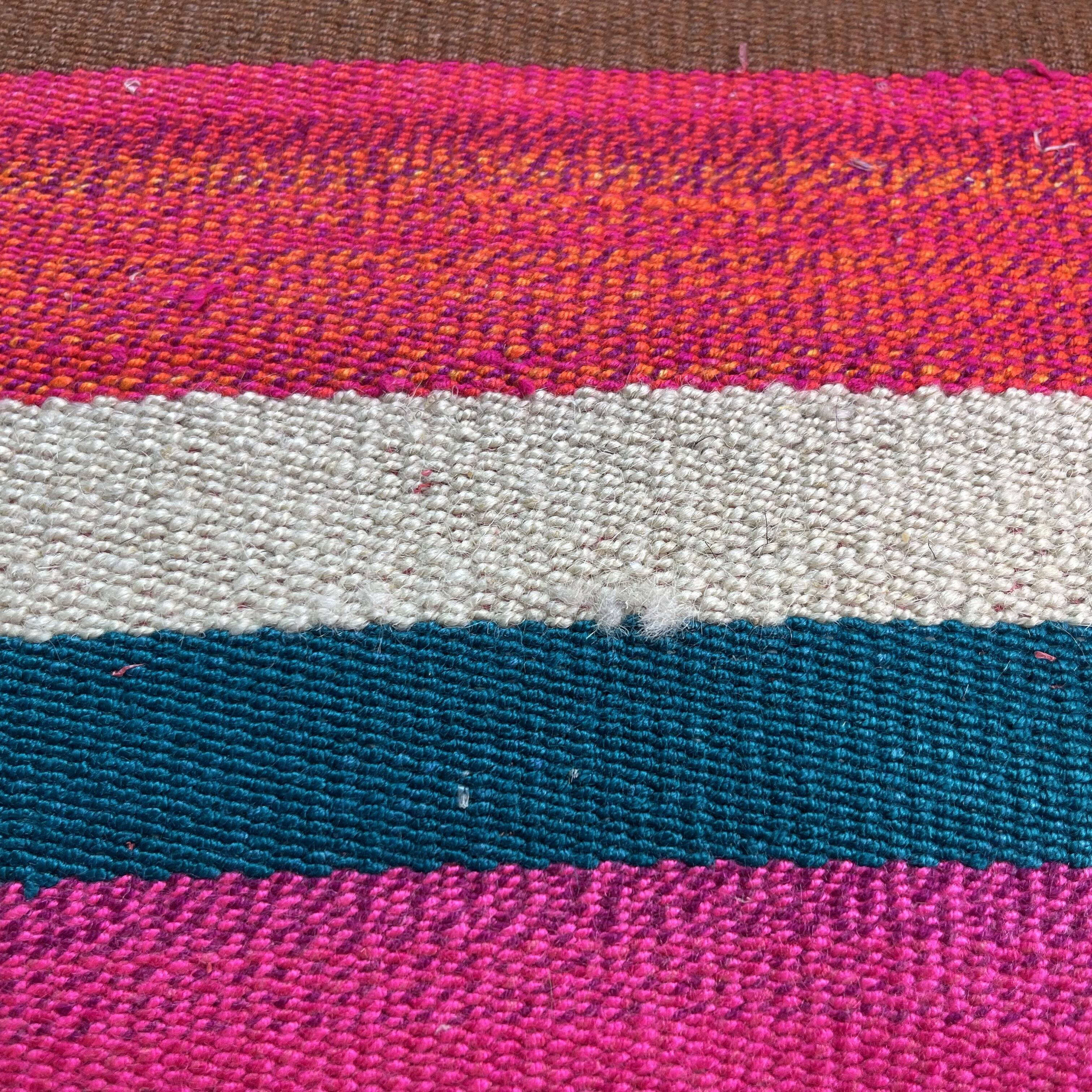 VINTAGE TURKISH HANDMADE CUSHION COVER , 30 X 50 CM