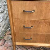 Vintage bookcase shelf