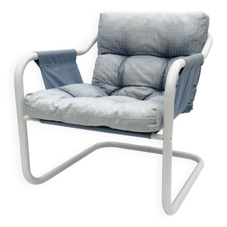 Vintage Tubular Mio Armchair 1970s
