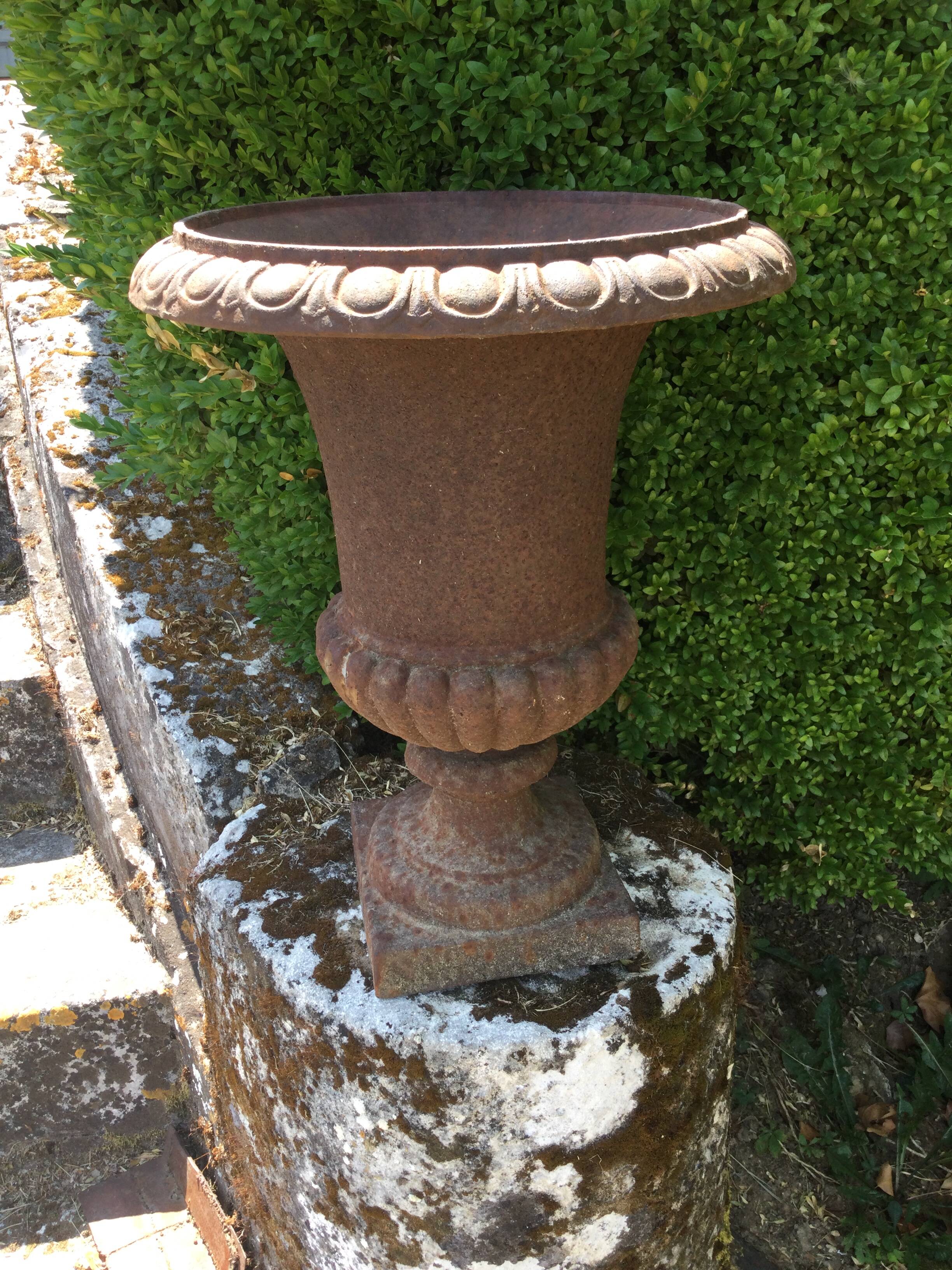 Medici vase in cast iron