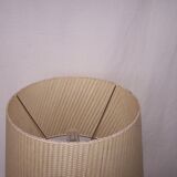 Sculptural lamp wood - marble - 60s