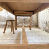 Table de ferme en pin