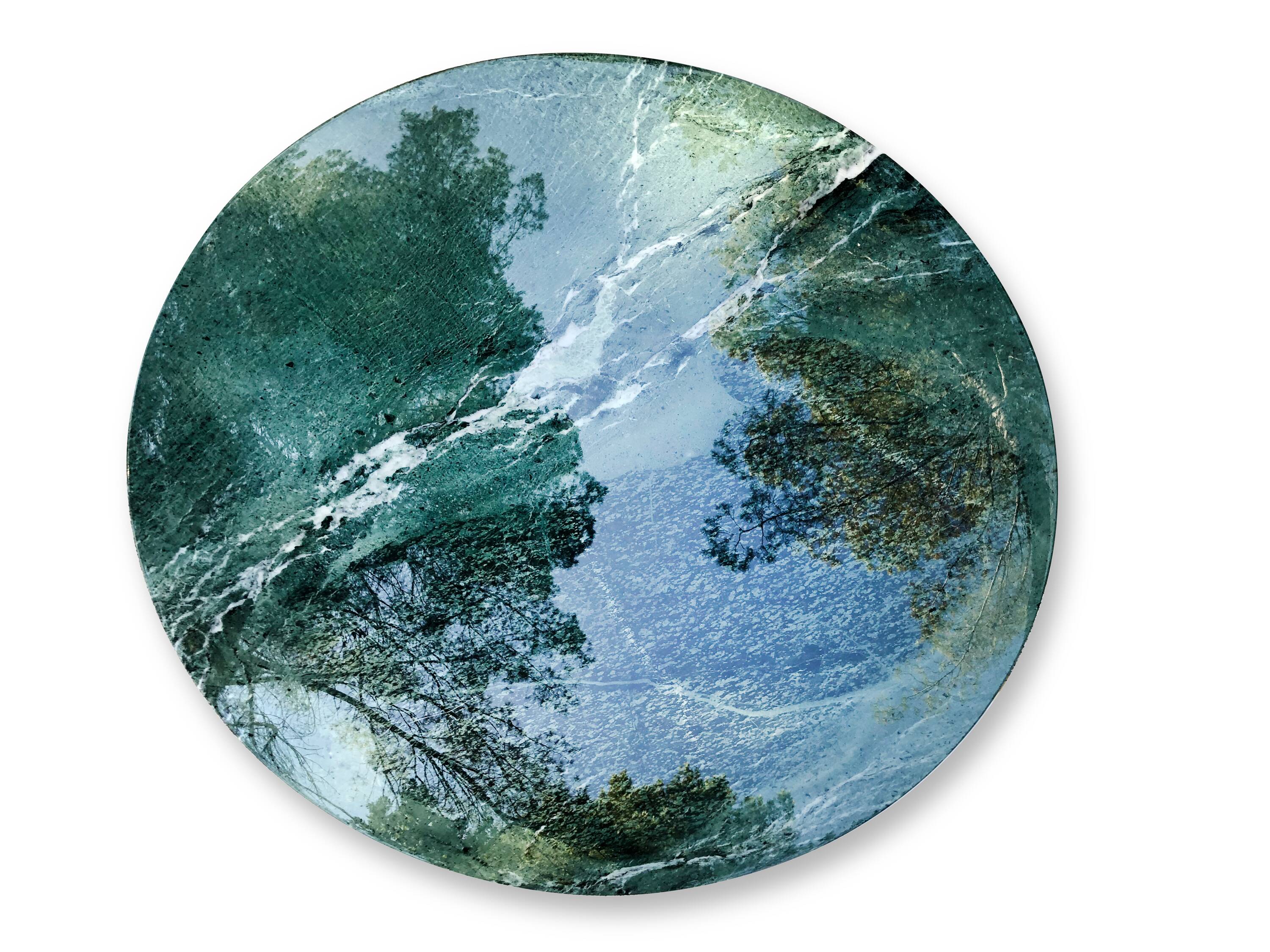 Table Eero Saarinen - Knoll int. marble alpi verde ø 120 cm