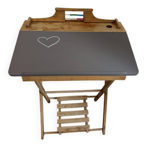 pupitre d'écolier en