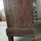 Library, wooden showcase