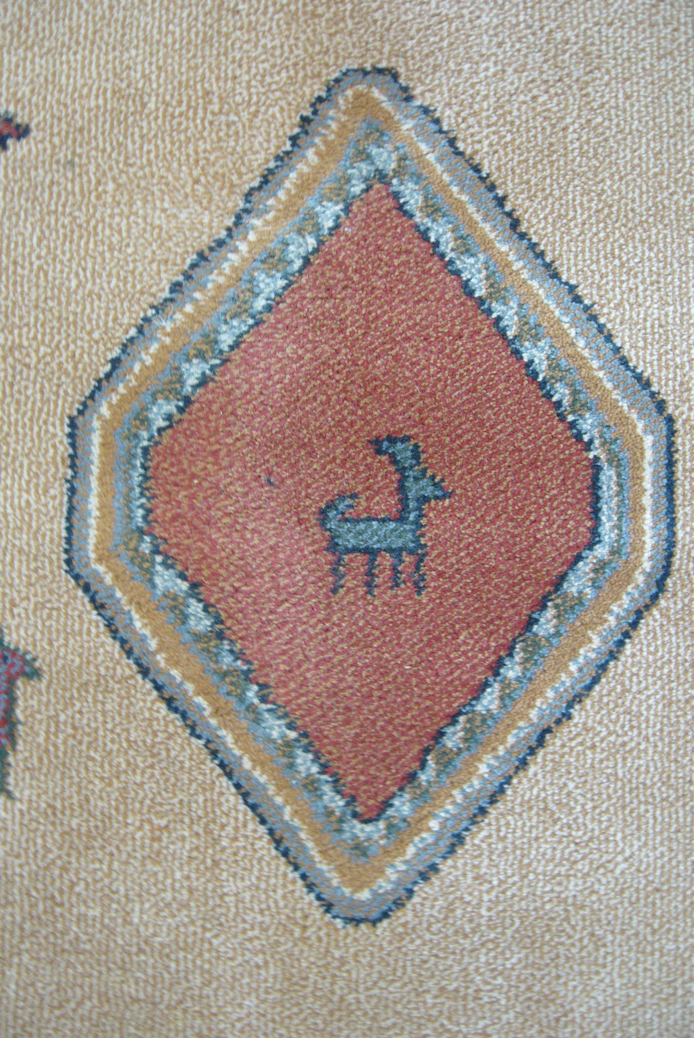Pair of 60 x 120 Peruvian wool rugs