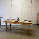 19th-century farmhouse table