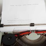 Hermes 3000 typewriter cleaned and tested