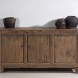 Antique oriental three-door sideboard (circa 1900)