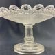 Cup on Vierzon glass pedestal, early 20th century