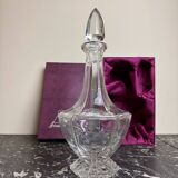 Cristal de Lorraine: wine carafe with original box