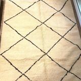 Tapis beni ouarain en laine