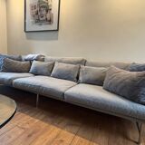 Fritz Hansen Lissoni Sofa - Grey Fiord / Stone/Stone (251)