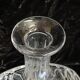 Bohemian crystal whisky decanter